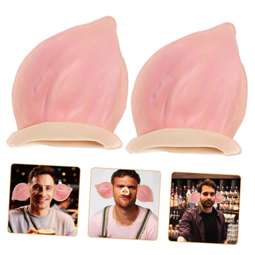 Vaguelly 2er-Pack Schwein Für Halloween-kostümparty-zubehör Lustige Schwein-Requisiten Für Cosplay von Vaguelly