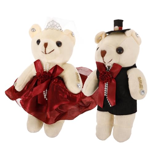 Vaguelly 1 Paar Diamant Zweifarbiger Bär Hochzeitsblumensträuße Valentinstag Stofftier Passende Kuscheltiere Dekoration Für Die Hochzeit Bären Zum Valentinstag Kleine Bärenpuppe Plüsch Vaguelly 1 Paar Diamant Zweifarbiger Bär Hochzeitsblumensträuße Valentinstag Stofftier Passende Kuscheltiere Dekoration Für Die Hochzeit Bären Zum Valentinstag Kleine Bärenpuppe Plüsch von Vaguelly