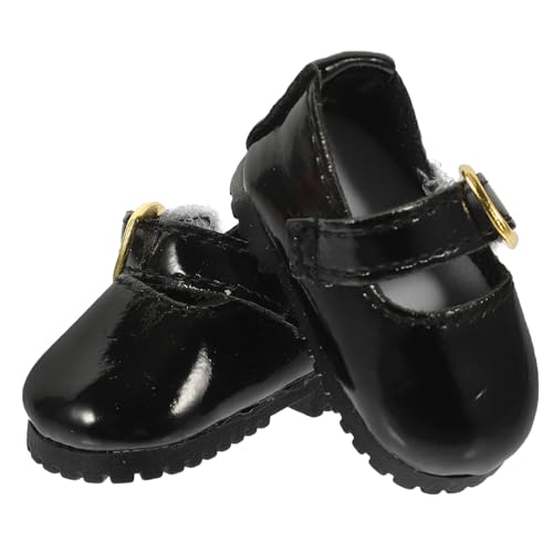 Vaguelly 1paar Mädchenpuppen Lederschuhe Dekorative Schuhe Für Puppen Geeignet Für Anziehspielzeug Schwarz Für Baumwollpuppen Vaguelly 1paar Mädchenpuppen Lederschuhe Dekorative Schuhe Für Puppen Geeignet Für Anziehspielzeug Schwarz Für Baumwollpuppen von Vaguelly