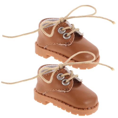 Vaguelly 1 Paar Mini Schuhmodell für Puppen Simulierte Mini Schuhe für Große Puppen Hochwertige Langlebige Puppenschuhe für Puppenhäuser und Spielzeugaccessoires Vaguelly 1 Paar Mini Schuhmodell für Puppen Simulierte Mini Schuhe für Große Puppen Hochwertige Langlebige Puppenschuhe für Puppenhäuser und Spielzeugaccessoires von Vaguelly