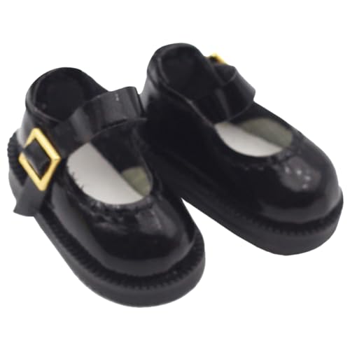 Vaguelly Miniatur Puppenschuhe für Puppen 10cm Baumwolle Dekorative Stoffschuhe Puppenzubehör für Selbstgemacht Kostüme von Vaguelly