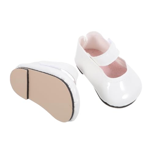 Vaguelly Miniatur-Puppen-Schuhe Aus Pu-Leder Für Mädchenpuppen Tragbar Und Langlebig Dekoration Für Puppen Und Minihäuser Spielzeug Für Junge Mädchen von Vaguelly