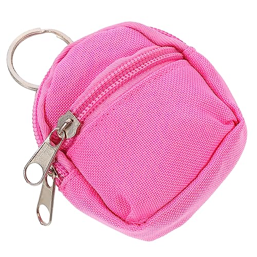 Vaguelly 1 STK Puppenhaus-Schultasche Kleiner Rucksack Plüsch Mini- Miniatur puppenstubenzubehör mini schultüte Puppenstuben-Schultasche aus Stoff Mini-Schultasche Segeltuch Rosa Vaguelly 1 STK Puppenhaus-Schultasche Kleiner Rucksack Plüsch Mini- Miniatur puppenstubenzubehör mini schultüte Puppenstuben-Schultasche aus Stoff Mini-Schultasche Segeltuch Rosa von Vaguelly