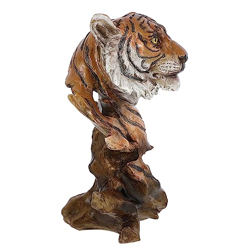 Vaguelly 1 STK Tigerkopfverzierung Katze-Statue- Desktop-Bücherregal Tiger-Statue feng Living Room Decoration wohnzimmerdeko gartendeko bastelzeug Desktop-Harzhandwerk Tiger-Schmuck Vaguelly 1 STK Tigerkopfverzierung Katze-Statue- Desktop-Bücherregal Tiger-Statue feng Living Room Decoration wohnzimmerdeko gartendeko bastelzeug Desktop-Harzhandwerk Tiger-Schmuck von Vaguelly