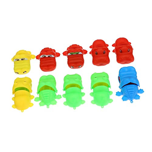Vaguelly 1 Satz 10 STK Kleines Krokodil Zieht Auto Zurück Mini- Spielzeugautos Zurückziehen in Alligatorform Alligator- Lernspielzeug Für Plastik Vaguelly 1 Satz 10 STK Kleines Krokodil Zieht Auto Zurück Mini- Spielzeugautos Zurückziehen in Alligatorform Alligator- Lernspielzeug Für Plastik von Vaguelly