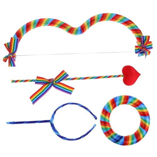Vaguelly Amor-Bogen- -Requisiten 1 Set Valentinstags-Party-verkleidung für Cosplay und Fotografie Vaguelly Amor-Bogen- -Requisiten 1 Set Valentinstags-Party-verkleidung für Cosplay und Fotografie von Vaguelly