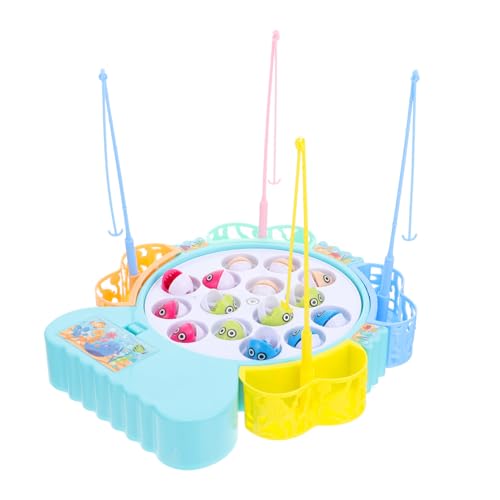 Vaguelly 1satz Mädchen Spielzeug Rotierendes Angelspielzeug Elektronisches Angeln Mit Musik Pädagogisches Lernspielzeug Für Mädchen Fische Batteriebetrieben Für Spiel Und Spaß von Vaguelly