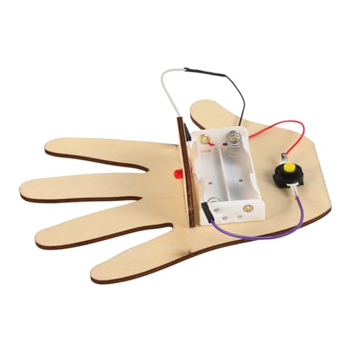 Vaguelly 1 Satz Antwortender holzspielzeug Physik Materialpaket für elektrisches elektrospielzeug Spielknopf- DIY-Wissenschaftsspielknopf aus Holz Plastik Khaki Vaguelly 1 Satz Antwortender holzspielzeug Physik Materialpaket für elektrisches elektrospielzeug Spielknopf- DIY-Wissenschaftsspielknopf aus Holz Plastik Khaki von Vaguelly