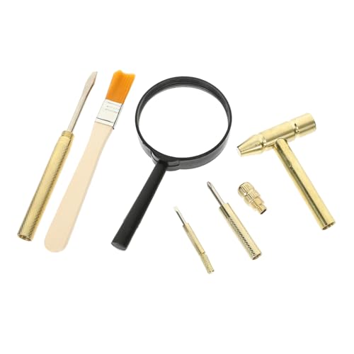 Vaguelly 1 Satz Archäologisches Für Bildungsspielzeug Dinosaurier Grabwerkzeuge Ausgrabungsset Für Meißelbürstenspielzeug Kinderspielzeug Diy Graben Kit Abs Golden Vaguelly 1 Satz Archäologisches Für Bildungsspielzeug Dinosaurier Grabwerkzeuge Ausgrabungsset Für Meißelbürstenspielzeug Kinderspielzeug Diy Graben Kit Abs Golden von Vaguelly