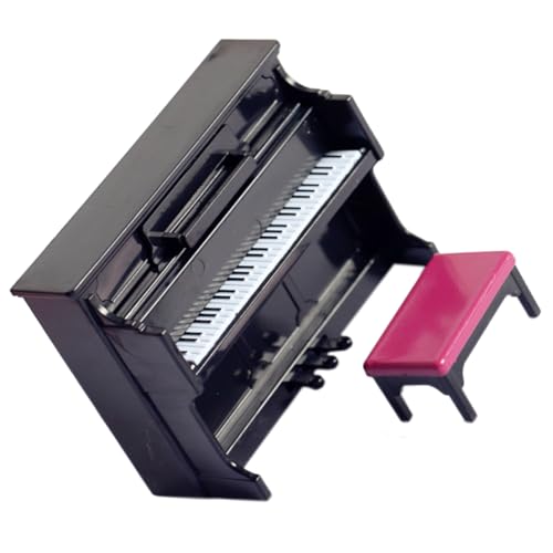 Vaguelly 1 Satz Aufrechte Klavierbank für kinderspielzeug Tabletop Decor Desk Decoration swor Miniatur-Klavierdekoration -Miniatur-Klavierspielzeug pp Black Vaguelly 1 Satz Aufrechte Klavierbank für kinderspielzeug Tabletop Decor Desk Decoration swor Miniatur-Klavierdekoration -Miniatur-Klavierspielzeug pp Black von Vaguelly