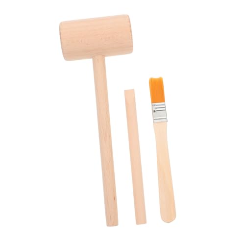 Vaguelly Digging Tool Set Holzhammer Meißel Pinsel Spielzeug Für Junge Mädchen Lernspielzeug Kreativität Und Entdeckung Der Für Rollenspiele Und Kreative Erkundung von Vaguelly