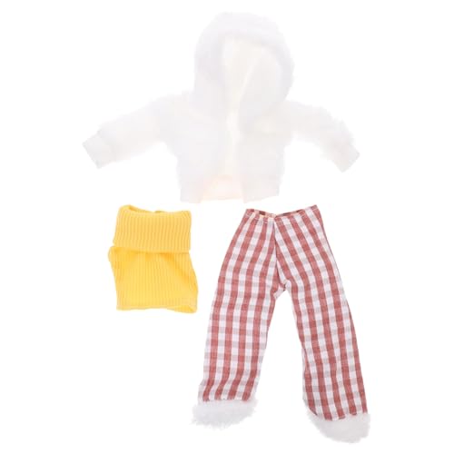 Vaguelly 1 Satz Austauschbaren Puppenkleidern Hübsches Puppenkostüm Verschleißfestes Kleid für Mädchen Puppe Rote Karohose Puppenmode Vaguelly 1 Satz Austauschbaren Puppenkleidern Hübsches Puppenkostüm Verschleißfestes Kleid für Mädchen Puppe Rote Karohose Puppenmode von Vaguelly