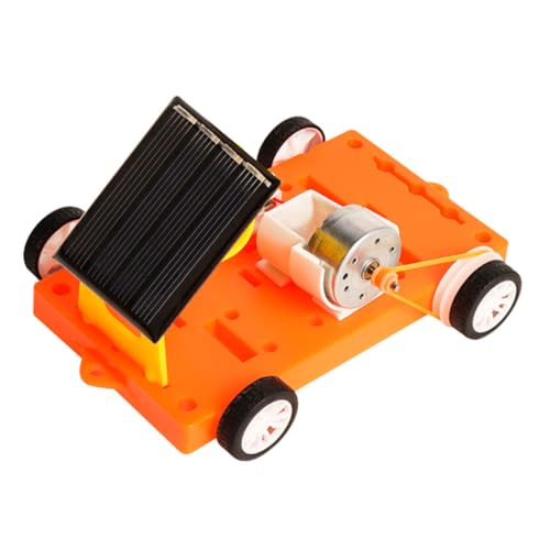 Vaguelly 1 Satz Automodell bastelmaterial interaktives Lernspielzeug für Automobil Hersteller Zu Solarspielzeug selber Machen tragbares Solarautospielzeug Metall von Vaguelly