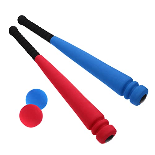 Vaguelly 1 Set Baseballschläger Und Set Kinder-baseballschläger Aus Schwamm Für T-Spiele Fördert Die Interaktion Und Die Motorik Zufällige Farbe von Vaguelly