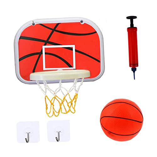 Vaguelly Basketballkorbspiel Für Jungen Und Mädchen Wandmontiertes Basketball-Set Material Einfache Montage Für Drinnen Und Draußen Zufällig von Vaguelly