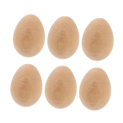 Vaguelly 1 Satz Bemalten dekorativen Requisiten bunt Dekorationen Für Ornamente Vor Party Ostereier zum bemalen leeres Osterei unbemaltes Osterei hölzern Vaguelly 1 Satz Bemalten dekorativen Requisiten bunt Dekorationen Für Ornamente Vor Party Ostereier zum bemalen leeres Osterei unbemaltes Osterei hölzern von Vaguelly