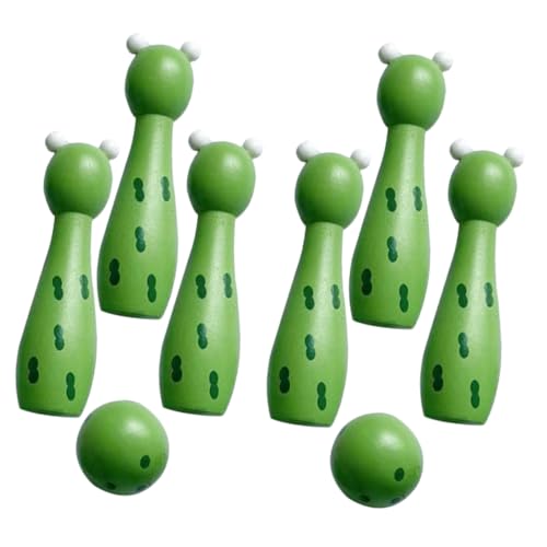 Vaguelly 1 Satz Bowling Spielset für Teiliges Holzspielzeug mit Kegeln und Bällen Fördert Motorische Fähigkeiten und Konzentration Sicheres Indoor Sportspielzeug für Kleinkinder Vaguelly 1 Satz Bowling Spielset für Teiliges Holzspielzeug mit Kegeln und Bällen Fördert Motorische Fähigkeiten und Konzentration Sicheres Indoor Sportspielzeug für Kleinkinder von Vaguelly