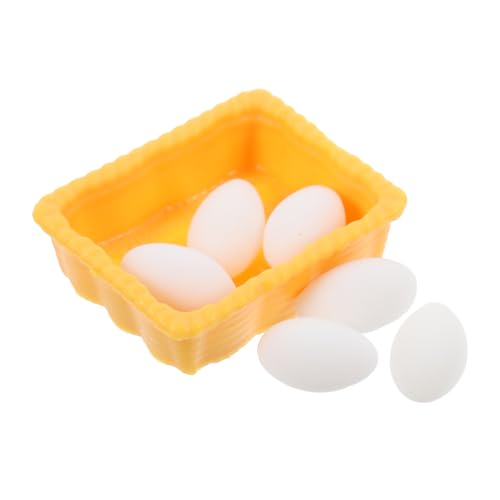 Vaguelly 1 Satz Box -Eiermodell wohnaccessoires wichtelfiguren Kleine Figurinen Mini-Hausbedarf Mini- -Requisiten Mini Körbe Korb deko Mini-Eier-Ornamente Miniatur-Ei-Ornamente Harz Weiß Vaguelly 1 Satz Box -Eiermodell wohnaccessoires wichtelfiguren Kleine Figurinen Mini-Hausbedarf Mini- -Requisiten Mini Körbe Korb deko Mini-Eier-Ornamente Miniatur-Ei-Ornamente Harz Weiß von Vaguelly