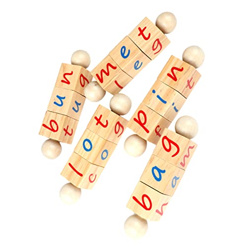 Vaguelly 1 Satz Buchstaben Würfel kinderspielzeug für English Learning Toys für Kleinkinder holzspielzeug Buchstaben-Baustein hölzern Vaguelly 1 Satz Buchstaben Würfel kinderspielzeug für English Learning Toys für Kleinkinder holzspielzeug Buchstaben-Baustein hölzern von Vaguelly