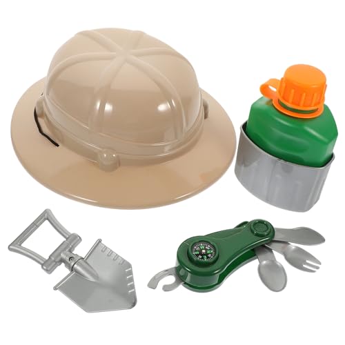 Vaguelly 1 Satz Cosplay für mit Entdeckerhut und Deko Tools für Dschungel Rollenspiele für Bühnenaufführungen und Kinderkostüme Vaguelly 1 Satz Cosplay für mit Entdeckerhut und Deko Tools für Dschungel Rollenspiele für Bühnenaufführungen und Kinderkostüme von Vaguelly