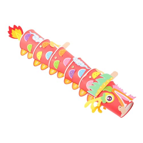 Vaguelly 1 Satz DIY Drachen für Kreative Bastelideen zur des Frühlingsfestes Festliche Papier Dekoration für Neujahrspartys Vaguelly 1 Satz DIY Drachen für Kreative Bastelideen zur des Frühlingsfestes Festliche Papier Dekoration für Neujahrspartys von Vaguelly