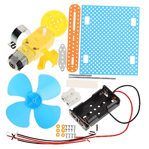Vaguelly 1 Satz DIY-Generator -Telefon Mini-Generator Studio Physik experimentierkasten Physik Experiment Kit elektrischer Lüfter zusammenbauen Bildungsspielzeug Plastik von Vaguelly