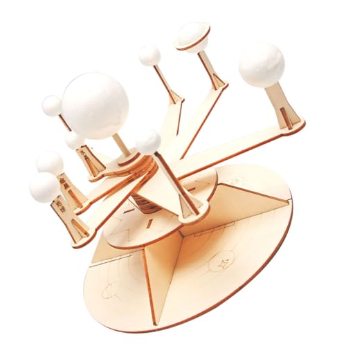 Vaguelly 1 Satz DIY System Modell aus Holz Unvollendetes Bastelset für Lernspielzeug Kreativität und Wissenschaftsverständnis Vaguelly 1 Satz DIY System Modell aus Holz Unvollendetes Bastelset für Lernspielzeug Kreativität und Wissenschaftsverständnis von Vaguelly
