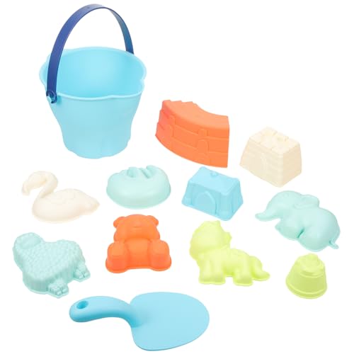 Vaguelly Sandspielzeug-Set 12-in-1 Strandspielset Eimermacher Für Kleinkinder Und Kinder Vaguelly Sandspielzeug-Set 12-in-1 Strandspielset Eimermacher Für Kleinkinder Und Kinder von Vaguelly