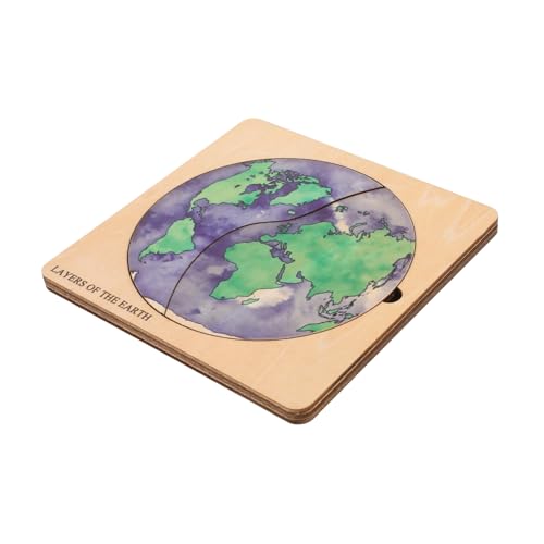 Vaguelly 1 Satz Erdschichten Puzzle für Interaktives Puzzle Geografie Kenntnissen DIY Holzspielzeug zur Entwicklung von Räumlicher Vorstellungskraft für und Gruppenspiele Vaguelly 1 Satz Erdschichten Puzzle für Interaktives Puzzle Geografie Kenntnissen DIY Holzspielzeug zur Entwicklung von Räumlicher Vorstellungskraft für und Gruppenspiele von Vaguelly