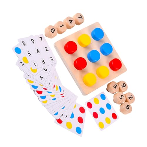 Vaguelly 1 Satz Farberkennungsspielzeug fokussiert holzspielzeug Stapelspielzeug Sortierspielzeug in Babyform zum Anziehen von Schrauben Spannschraube hölzern Vaguelly 1 Satz Farberkennungsspielzeug fokussiert holzspielzeug Stapelspielzeug Sortierspielzeug in Babyform zum Anziehen von Schrauben Spannschraube hölzern von Vaguelly
