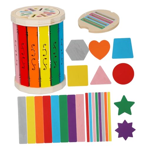 Vaguelly 1 Satz Farbsortier für Kleinkinder mit Holzstäben und Bechern Farbenfrohes Lernspielzeug Kognitiven Entwicklung und Feinmotorik für Vorschulaktivitäten Vaguelly 1 Satz Farbsortier für Kleinkinder mit Holzstäben und Bechern Farbenfrohes Lernspielzeug Kognitiven Entwicklung und Feinmotorik für Vorschulaktivitäten von Vaguelly