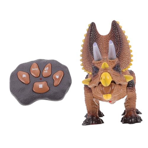 Vaguelly Interaktives Triceratops-Modell Mit Lichtern Dinosaurier-Spielzeug Sicher Für Kinder Pädagogisches Vaguelly Interaktives Triceratops-Modell Mit Lichtern Dinosaurier-Spielzeug Sicher Für Kinder Pädagogisches von Vaguelly