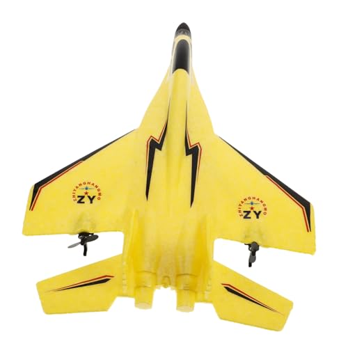 Vaguelly 1 Satz Ferngesteuertes Spielzeugflugzeug mit Lichtern USB Ladbare Schaum Glider für Einfach zu Steuern für Außenbereich für Anfänger und Spielspaß im Garten von Vaguelly
