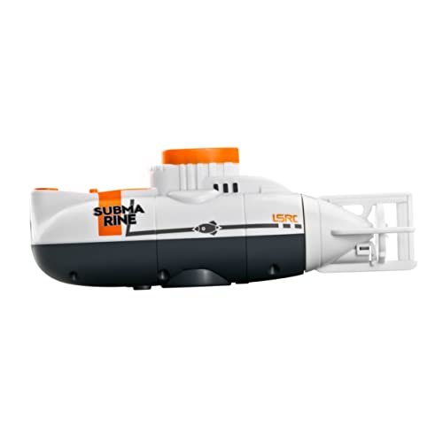 Vaguelly 1 Satz Ferngesteuertes Unterwasser Boot für Kanal Simulation Submarine Toy mit Drehung für Badewanne und Pool Geeignet von Vaguelly