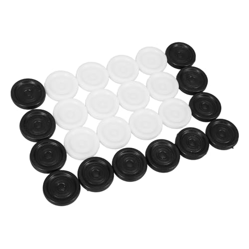 Vaguelly 1 Satz Figuren Schachfiguren Spielbrett Münze Hinweis Token Für Veranstaltungen Konisches Puzzle Backgammon Jumbo Karte Cribbage Checker Pop The Pin Pegs Schach Ersatz Kunststoff von Vaguelly