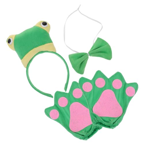 Vaguelly 1 Satz Frosch-Stirnband-Set Miniatur-Frosch-Gartenstatue Mäusekostüm Froschkostüm Halloween-Kostüm für Kleinkinder Junge -Tier-Stirnband Tier-Cosplay-Requisite Plastik Green Vaguelly 1 Satz Frosch-Stirnband-Set Miniatur-Frosch-Gartenstatue Mäusekostüm Froschkostüm Halloween-Kostüm für Kleinkinder Junge -Tier-Stirnband Tier-Cosplay-Requisite Plastik Green von Vaguelly