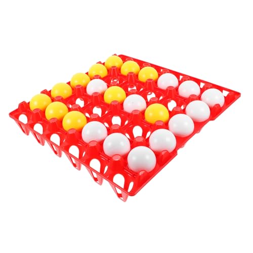 Vaguelly 1 Satz Fünf in Reihe Spielzeugset Interaktives Brettspiel für Kreatives Familien und Partyspiel Gesellschaftsspiel für Eltern Junge Mädchen Interaktionen Bälle in Rot und Weiß Vaguelly 1 Satz Fünf in Reihe Spielzeugset Interaktives Brettspiel für Kreatives Familien und Partyspiel Gesellschaftsspiel für Eltern Junge Mädchen Interaktionen Bälle in Rot und Weiß von Vaguelly