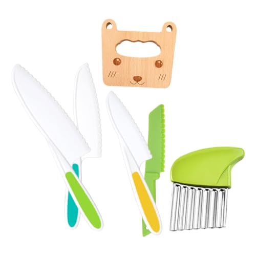 Vaguelly 1 Satz Gemüseschneidespielzeug Für Werkzeug Brotmesser Kindergarten-kinderschneider Mehrzweck-kunststoffschneider Wiederverwendbarer Kunststoffschneider Brotschneider Metall Vaguelly 1 Satz Gemüseschneidespielzeug Für Werkzeug Brotmesser Kindergarten-kinderschneider Mehrzweck-kunststoffschneider Wiederverwendbarer Kunststoffschneider Brotschneider Metall von Vaguelly