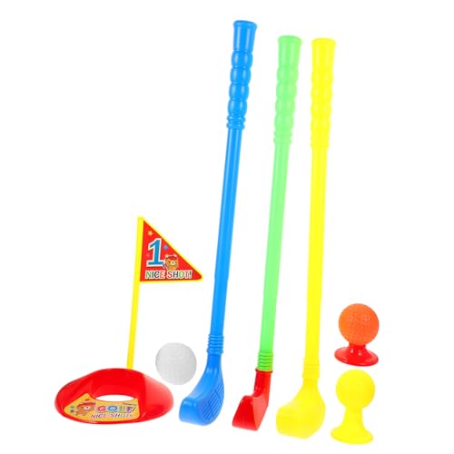 Vaguelly 1 Satz Golfspielzeug Golfbälle Für Lernspielzeug Für Kleinkinder Puzzlespielzeug Natürlich Outdoor- Minigolfschläger Kindergolf Ball Abs von Vaguelly