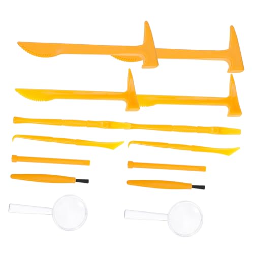 Vaguelly 1 Satz Graben Werkzeuge meißel Edelsteine ausgraben Explorationsspielzeug Realistische Spielzeugwerkzeuge Spielset ausgraben Grabhammer Abs Orange Vaguelly 1 Satz Graben Werkzeuge meißel Edelsteine ausgraben Explorationsspielzeug Realistische Spielzeugwerkzeuge Spielset ausgraben Grabhammer Abs Orange von Vaguelly