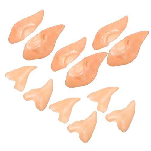 Vaguelly 1 Satz Halloween Kostüm Zubehör Realistische Elfenohren aus Hochwertigem Vinyl für Cosplay Halloween und Theater Reenactments für Gruselige bei Festen Vaguelly 1 Satz Halloween Kostüm Zubehör Realistische Elfenohren aus Hochwertigem Vinyl für Cosplay Halloween und Theater Reenactments für Gruselige bei Festen von Vaguelly