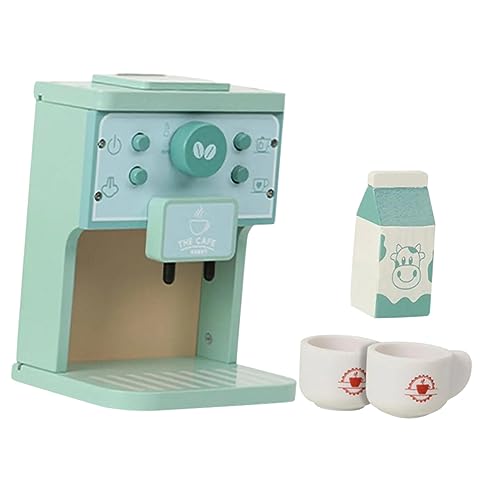 Vaguelly 1 Satz Holz Kaffeemaschine Spielset für Realistisches Küchen für Rollenspiele für Kreative und Frühkindliche Bildung mit Hochwertiger Verarbeitung Vaguelly 1 Satz Holz Kaffeemaschine Spielset für Realistisches Küchen für Rollenspiele für Kreative und Frühkindliche Bildung mit Hochwertiger Verarbeitung von Vaguelly