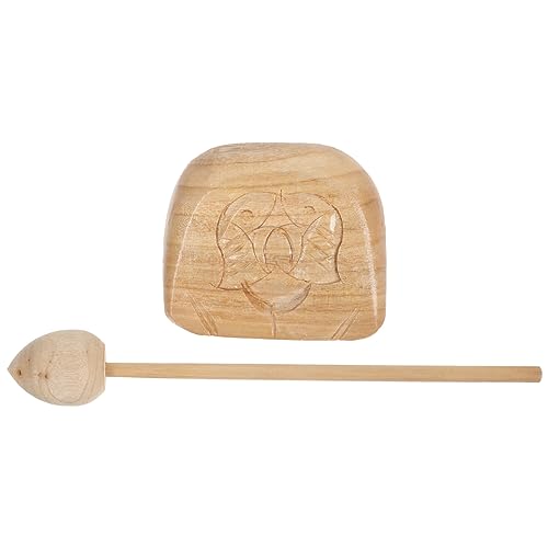 Vaguelly 1 Satz Holz Musikinstrument für Kleiner Holzfisch Pädagogisches Kreativität und Klangwahrnehmung für Frühen Musikunterricht aus Hochwertigem Kiefernholz von Vaguelly