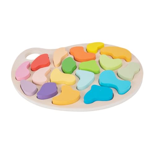 Vaguelly Kreatives Puzzle-Set Aus Holz Für Jungen Und Mädchen Erkennungsfunktion Für Pädagogisches Spielen Im Vorschulalter von Vaguelly
