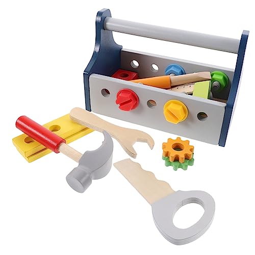 Vaguelly 1 Satz Holz Werkzeug für Kleinkinder Montessori Lernspielzeug für Zuhause Teiliges DIY Werkzeug mit Realistischer Modellierung Fördert Soziale Fähigkeiten und Handwerkliches Vaguelly 1 Satz Holz Werkzeug für Kleinkinder Montessori Lernspielzeug für Zuhause Teiliges DIY Werkzeug mit Realistischer Modellierung Fördert Soziale Fähigkeiten und Handwerkliches von Vaguelly