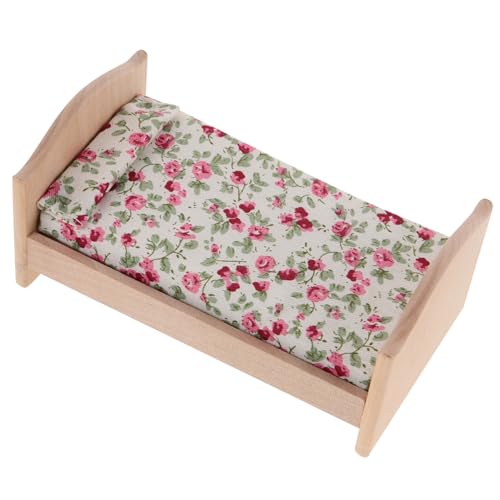 Vaguelly 1 Satz Holzbett Puppenhaus Bett Toy Bed Puppenbett Puppenstube Bett Holz Puppenbett Rustikal Miniholzbett Puppenzubehör Bett Puppenhaus Stoff Vaguelly 1 Satz Holzbett Puppenhaus Bett Toy Bed Puppenbett Puppenstube Bett Holz Puppenbett Rustikal Miniholzbett Puppenzubehör Bett Puppenhaus Stoff von Vaguelly
