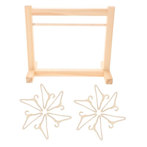 Vaguelly 1 Satz Holzkleiderbügel für Mini Puppen Aufbewahrungs und Ausstellungsort für Kinderzimmer und Spielbereiche Vaguelly 1 Satz Holzkleiderbügel für Mini Puppen Aufbewahrungs und Ausstellungsort für Kinderzimmer und Spielbereiche von Vaguelly
