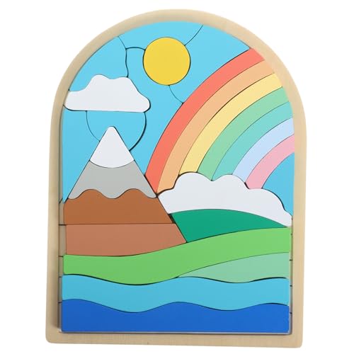 Vaguelly 1 Satz Holzpuzzle für Lernspielzeug Farberkennung und Hand Augen Koordination für Kleinkinder und Vorschulkinder Sicheres und Langlebiges Design Farbenfrohe Bausteine für Kreatives Vaguelly 1 Satz Holzpuzzle für Lernspielzeug Farberkennung und Hand Augen Koordination für Kleinkinder und Vorschulkinder Sicheres und Langlebiges Design Farbenfrohe Bausteine für Kreatives von Vaguelly