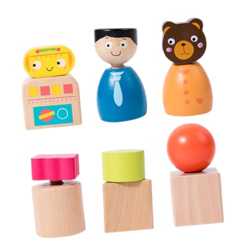 Vaguelly 1 Satz Holzspielzeug für Schraubenspielzeug mit Bunten Bausteinen für Frühkindliche Bildung Fördert Problemlösungsfähigkeiten und Kreatives für Jungen und Jahren Vaguelly 1 Satz Holzspielzeug für Schraubenspielzeug mit Bunten Bausteinen für Frühkindliche Bildung Fördert Problemlösungsfähigkeiten und Kreatives für Jungen und Jahren von Vaguelly