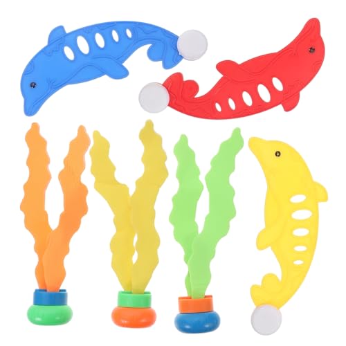 Vaguelly 1 Satz Interaktive Tauchspielzeuge für Lustige Wasserspielzeuge für Pool Schwimmspielzeug mit Farbenfrohen Designs für Jungen und Mädchen für Sommer Vaguelly 1 Satz Interaktive Tauchspielzeuge für Lustige Wasserspielzeuge für Pool Schwimmspielzeug mit Farbenfrohen Designs für Jungen und Mädchen für Sommer von Vaguelly